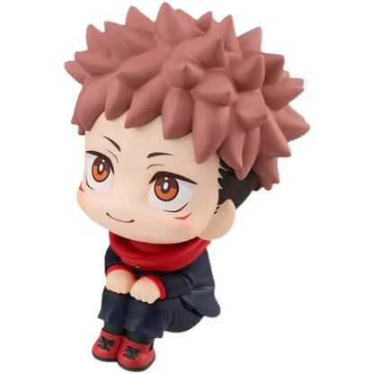 Q Version Anime Figure Gojo Satoru Children Toys Handheld Office Fushiguro Megumi Anime Action Figures Ornaments Jujutsu Kaisan