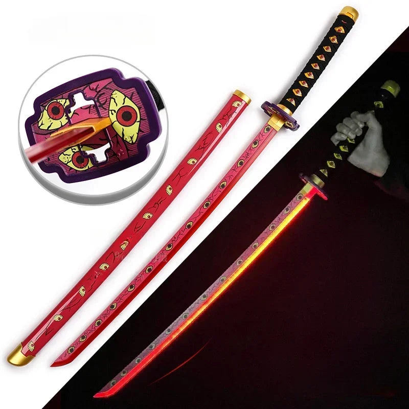 Katana Led Demon Slayer - Espada Japonesa Realista para Cosplay y Regalo de Anime