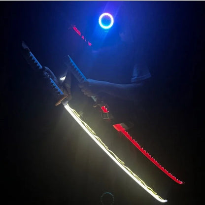 Katana Led Demon Slayer - Espada Japonesa Realista para Cosplay y Regalo de Anime