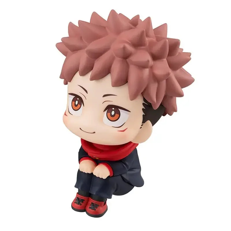 Q Version Anime Figure Gojo Satoru Children Toys Handheld Office Fushiguro Megumi Anime Action Figures Ornaments Jujutsu Kaisan