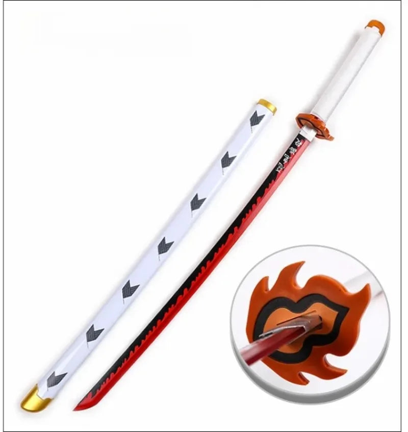 Katana Led Demon Slayer - Espada Japonesa Realista para Cosplay y Regalo de Anime