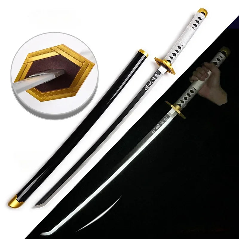 Katana Led Demon Slayer - Espada Japonesa Realista para Cosplay y Regalo de Anime