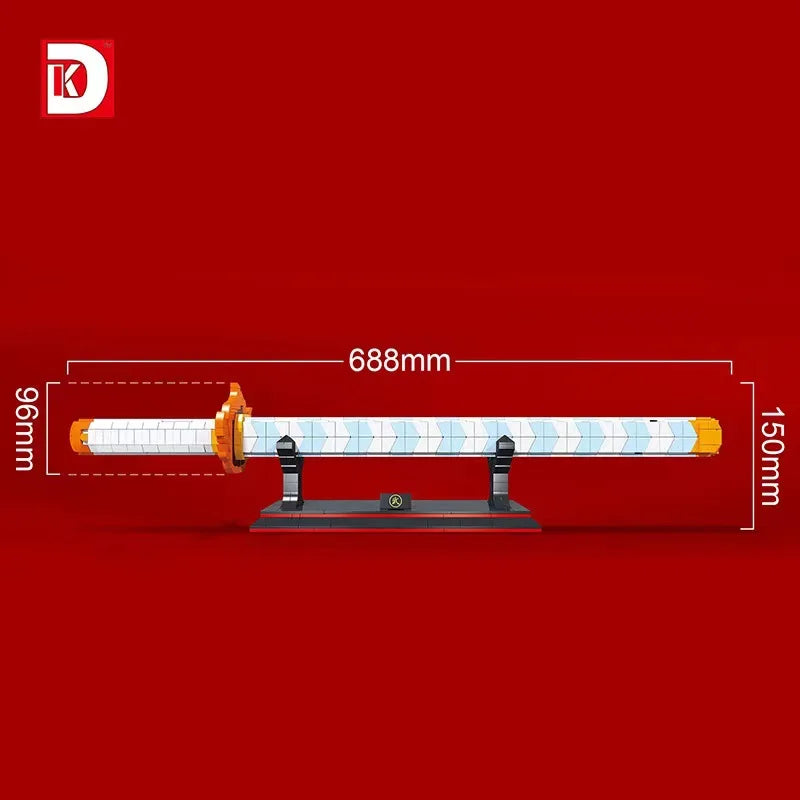 Espada Luminosa Demon Slayer - Kit de Construcción de Bloques DIY 790 piezas