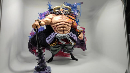 One Piece MAX Four Emperors Beast Kaido Super Large Statue Action Figurine Desk Collectible Anime Model Toys Figures Gift 36CM